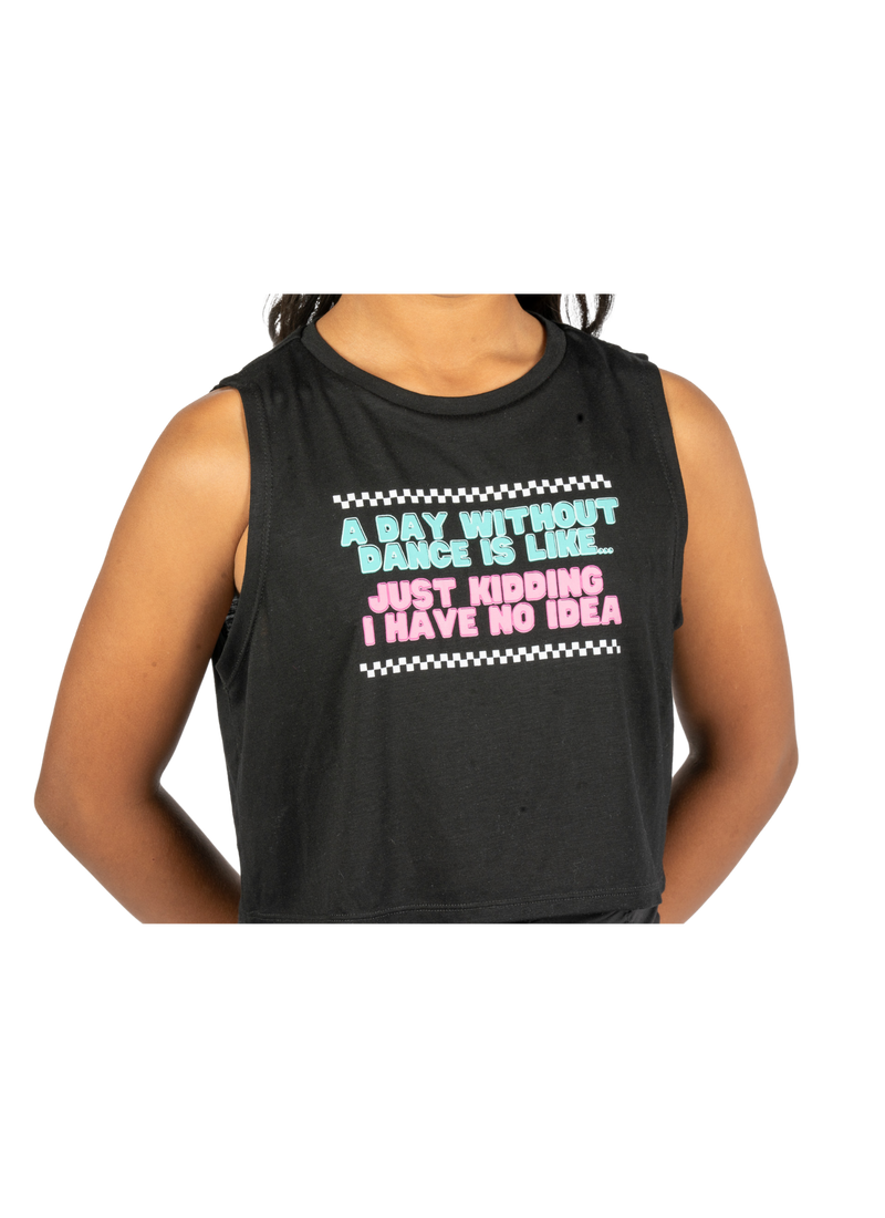 A Day Without Dance Tank Top-zoom-